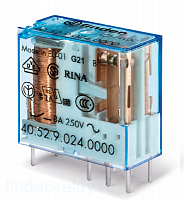 Реле 48VDC 2 Form C 8A\Finder 40.52.7.048.0000
