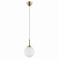 Подвесной светильник Lightstar Globo E14 gold/white MD5086-1JS