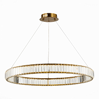 Люстра подвесная ST-Luce Латунь/Прозрачный LED 1*52W 4000K