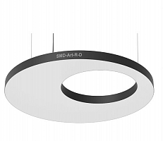 Светильник светодиодный профильный SMD-ART-R-D 120W 1000mm 4000K RAL9016 подвес 1м.
