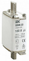 Вставка плавкая ППНИ-33 100А габарит 00С IEK
