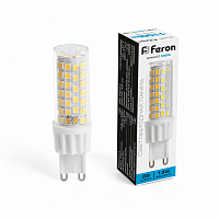 Лампа светодиодная Feron LB-436 G9 13W 6400K 230V