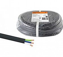 Провод ВВГмб-П нг(А)-LS 3х4 220/380 (50м) Народный 