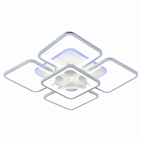 Люстра светодиодная Profit Light 8057/4+1 WHT 5*36W RGB 3000-6000K пульт