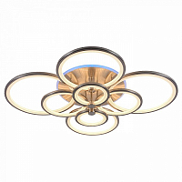 Люстра светодиодная Profit Light 8077/8 NKL 256W+11W RGB 3000-6000K 18600lm пульт