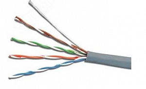 Витая пара UTP 4 пары AWG 24 категория 5е внутренняя Сu Standart