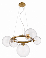 Подвесная люстра Delight Collection Puppet Р68092-5 brass