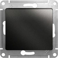 Механизм выключателя 1-кл. СП Glossa 10А IP20 10AX антрацит SE