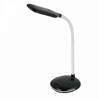 Светильник настольный 7W механический выключатель черный TLD-561 Black LED 450Lm 4500K