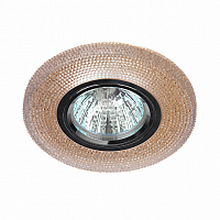 *Светильник декор со светодиод. подсветкой корич. DK LD1 BR GU5.3 220В 50Вт 