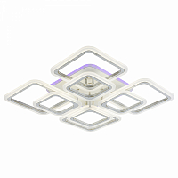 Люстра светодиодная ProfitLight 8075/4+4 PGD 176W+10W RGB 3000-6000K 13000 lm пульт