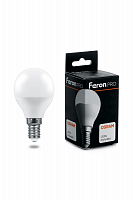 Лампа светодиодная Feron.PRO LB-1407 Шарик E14 7.5W 4000K OSRAM LED