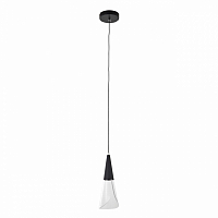 Подвесной светильник LED4U L7106-1 BK 7Вт 350-1050*120мм