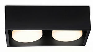 Светильник накладной TN70829/2 BK черный GX53/2 max 12W 200*100*60