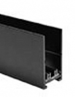 Шинопровод COLIBRI трековый 220V чёрный, 1000*31*57 мм, 5 шт/кор
