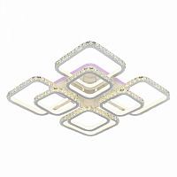Люстра светодиодная Profit Light 8010/4+4 WHT 416W+8W RGB 3000-6500K пульт