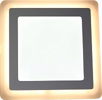 Светильник светодиодный встраеваемый (квадрат) LE LED 2CLS 16W 3/6K (20)