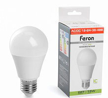 Лампа светодиодная низковольтная Feron LB-194 Шар E27 15W 12-48V 4000K