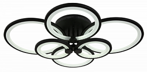 Светильник светодиодный управляемый Decor black 2002 180W 3000-6500K Ф740х170 ММ