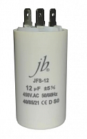 Конденсатор пусковой JB Capacitors 12мкФ, 450В, 40x70, JFS-12 (CBB60-A) (клеммы)