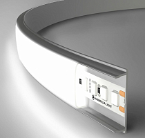 Алюминиевый накладной профиль Ambrella Light Alum Profile GP1600AL