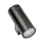 Уличный настенный светильник Lightstar Paro 2хGU10 IP65 черный