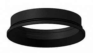 Насадка передняя для корпуса светильника с диаметром отверстия D60mm N6102 SBK черный песок D60*H18
