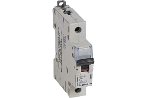 Выключатель автоматический модульный 1п C 1А 6кА DX3-E 6000 1мод. 230/400В Legrand
