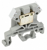 Клемма ЗНИ-4 мм.кв. серый YZN10-004-K03 IEK