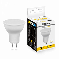 Лампа светодиодная Feron LB-760 MR16 G5.3 11W 2700K 230V