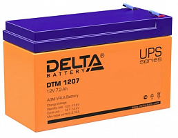 Аккумулятор UPS 12В 7.2А.ч Delta DTM 1207