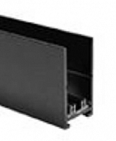 Шинопровод COLIBRI трековый 220V чёрный, 2000*31*57 мм, 5 шт/кор
