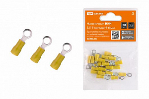 Наконечник НКИ 5,5-5 кольцо 4-6мм (20шт) TDM
