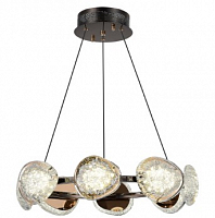 Светильник подвесной ST-Luce Черный/Золотистый LED 1*64W 4000K SL6018.203.64