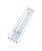 Лампа люминесцентная компакт. DULUX S/E 9W/840 2G7 OSRAM