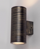 Фасадный светильник GWL-2GX53-M-IP65 BLACK GOLD General