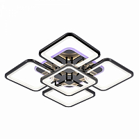 Люстра светодиодная Profit Light 8057/4+1 PBK 170W+10W RGB 3000-6000K пульт
