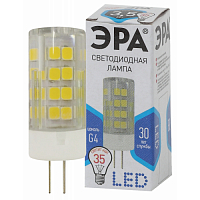 Лампа светодиодная LED JC-3,5W-220V-CER-840-G4 ЭРА