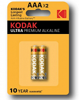 Батарейки Kodak LR03-2BL ULTRA PREMIUM Alkaline (24/192)