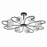 Потолочный светильник MODEMODERN MD.1297.8 черный, 8*E27, 850*350мм