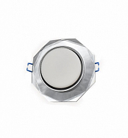 Светильник граненый зеркальный с подсветкой  GCL-GX53-H38-BL-7 General
