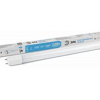Лампа светодиодная ЭРА STD LED T8-20W-840-G13-1200mm G13 поворотный 20Вт трубка стекло нейтральный б