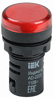 Арматура светосигнальная AD-22DS 230В красн. IEK