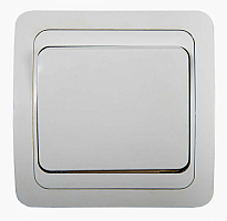 Выключатель 1-кл. СП Classico 10А IP20 2021 бел. ASD / IN HOME