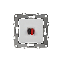 Розетка аудио 12-3111-01 ЭРА, IP20, Эра12, белый