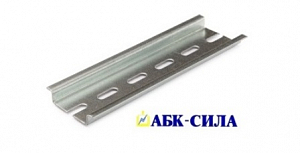 DIN рейка - 150 мм (оцинкованная) АБК-СИЛА