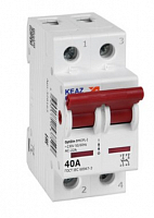 Выключатель нагрузки 2П 40А 400В OptiDin BM63PL-240-УХЛ3 (ВМ63PL)