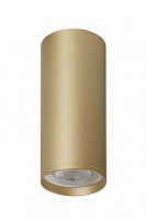 Накладной светильник Denkirs Tube DK2051-SG GU10, матовое золото, алюминий