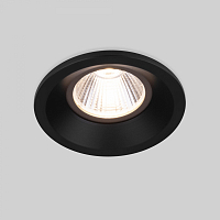 Встраиваемый точечный светодиодный светильник Elektrostandard 25024/LED 7W 4200K BK черный