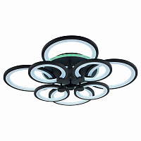 Люстра светодиодная Profit Light 8077/4+4 GRP 192W+11W RGB 3000-6000K 14200lm пульт